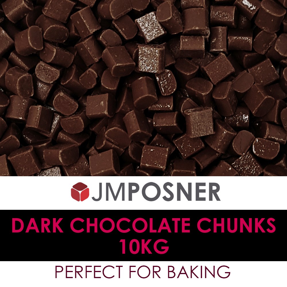 Dark Chocolate Chunks – 10kg – Desserts Wholesale Supplies